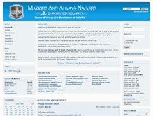 Tablet Screenshot of maanclan.com
